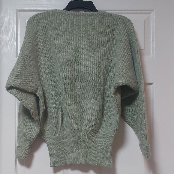 Classic Light Olive Crewneck Sweater - Picture 8 of 11